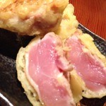 Kyuushuu Choushu Torizono Roppongi - 生の鳥天(５個)￥880