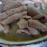 永井食堂 - もつ煮定食（もつ大）ズームアップ