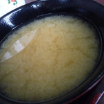 永井食堂 - もつ煮定食（もつ大）ズームアップ