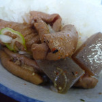 永井食堂 - もつ煮乗っけ食い