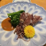 Echizen Sushi Hon Ten - Hamayude Hotaru Ika (Firefly Squid from Namerikawa, Toyama Prefecture)