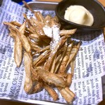 ふれあい酒場 ほていちゃん ‏ - ごぼう唐揚げ￥290　2025.3.18