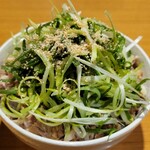 ラーメン 坊也哲 - ネギ豚