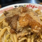 ラーメン☆ビリー PLUS - 『ラーメン(アブラあり・ヤサイ多め・ニンニク多め)』の豚