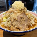 ラーメン☆ビリー PLUS 仙台駅前店 - 『ラーメン(アブラあり・ヤサイ多め・ニンニク多め)』