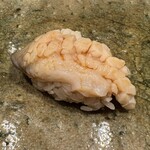 神田錦町 鮨たか晴 - ホッキ貝 ※甘みが半端なかった。最近のホッキで１番！