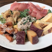 エビスエスクラッシコ - 前菜とハムの盛り合わせ