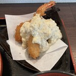 うまいもん酒場日向 - 海鮮フライ