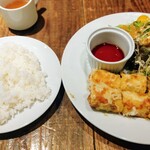堂島グラッチェ - 玉子春巻き定食