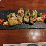 魚酔庭 - カニ海老クリームの春巻