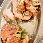 ホルモンハジメ - 豚カシラ、豚ハラミ