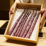 炎水 - 立派なアスパラガス"ビオレッタ"