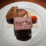 ヌガ - 鶏白レバーのテリーヌ