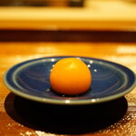 炎水 - ●ホオズキ
      お口直しはブランデーで炊いたもの。