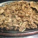 必見！このボリューミーなお肉祭、焼肉定食お肉大盛り（≧∇≦）