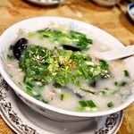 いなかむら - 2014.7 ジョークサイカイヨーマー（ピータン入りのお粥）