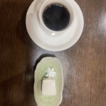 磯くら - 食後のコーヒーとデザート