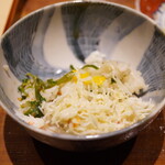 炎水 - ①越前蟹の炊き込みご飯