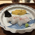 炎水 - 朝〆の真鯛はもうプリップリムッチムチ