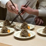 明寂 - えごま　ごぼう　きんかん　和え