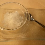 銀座 シェ・トモ - 本日のグラニテ