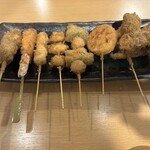 みつは - 牛肉、えび、ミニ貝柱、たこ、ウインナーピーマン、れんこん、ブロッコリー✖️2