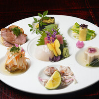 【ランチ・和会席コース】6,000円◆彩り前菜七種、逸品でご宴会