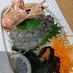 ジャンボ釣船 つり吉 - 車海老は踊り食いにしました！