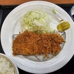 むらかつ - 料理写真:ロースかつ定食　1100円