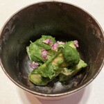 ひろ作 - 烏賊と筍の木芽和えさんでーす。②