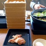 しゃぶ葉 - いつもの豚バラ鶏60分食べ放題です！