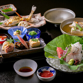 珠玉の会席料理と極上の一献で、大切な方をおもてなし