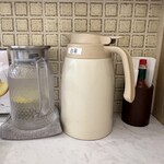 SPAGHETTI SHU - レモン水と白湯のサービスが嬉しいです