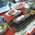 Matsusaka Maruyoshi - 焼き肉定食180g、C定食