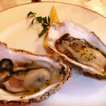 RISTORANTE REGA - 前菜の三陸の牡蠣