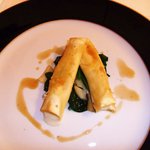 RISTORANTE REGA - チーズが包まれて