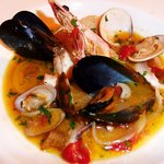 RISTORANTE REGA - メインの魚介入りスープ風