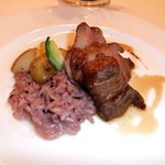 RISTORANTE REGA - メインの肉（いのしし）