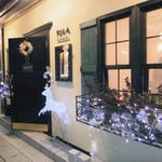 RISTORANTE REGA - 入り口(12月）