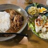来迎カレーの店 うぺぽ - 来迎カレーライス サラダセット plus盛り合わせ