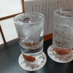 江戸懐石 若福 - 梅干しの入った｢天神割り｣