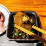 大衆酒場 藤沢ホルモン - 茄子ポン酢（アップ）