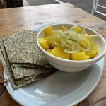 大衆食堂みゆき - 沢庵と納豆の海苔巻き