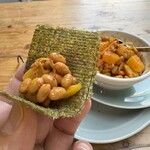 大衆食堂みゆき - 七味を入れ、良くかき混ぜてから