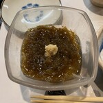 炭魚酒菜 わなか - 加賀もずく酢