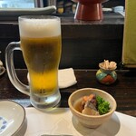 炭魚酒菜 わなか - お通しからして美味しい