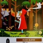 山羊コーヒー - ダスクブレンド・パッケージ（パッケージデザイン:Omi氏）