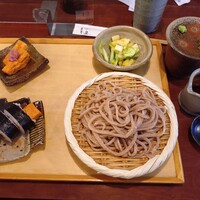 自家製粉石臼挽きうどん 青空blue 本店 - ランチ 雲セット