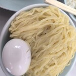 中野 邦ちゃんラーメン - もりそば（中）の麺　と　トッピングゆでたまご