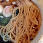 鳥人 - 麺の感じ